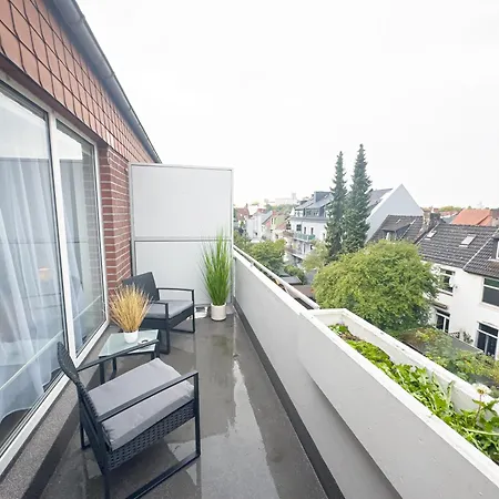 Apartment Immostay Waterfront - Balkon Ueber & Parking Bremen