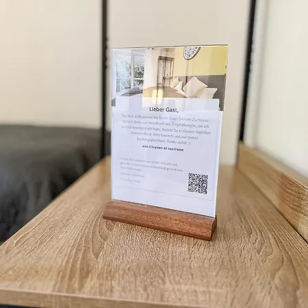 Immostay Waterfront - Balkon Ueber & Parking Bremen
