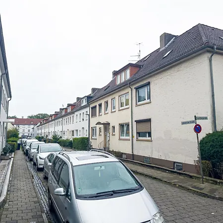 Apartament Immostay Waterfront - Balkon Ueber & Parking Brema