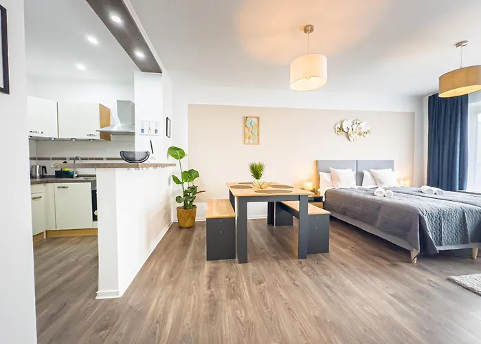 Immostay Waterfront - Balkon Ueber & Parking *