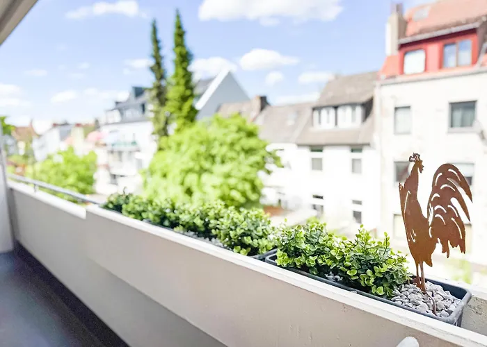 Immostay Waterfront - Balkon Ueber & Parking * Βρέμη